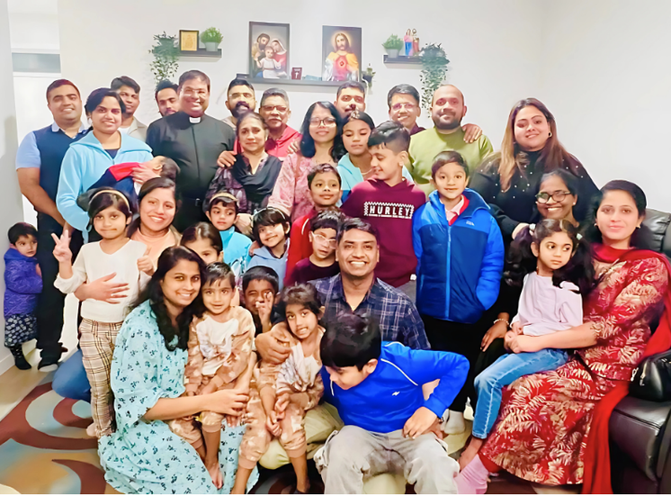 An Inspiring Encounter with Families in Calgary: Reviving Faith Through the Rosary