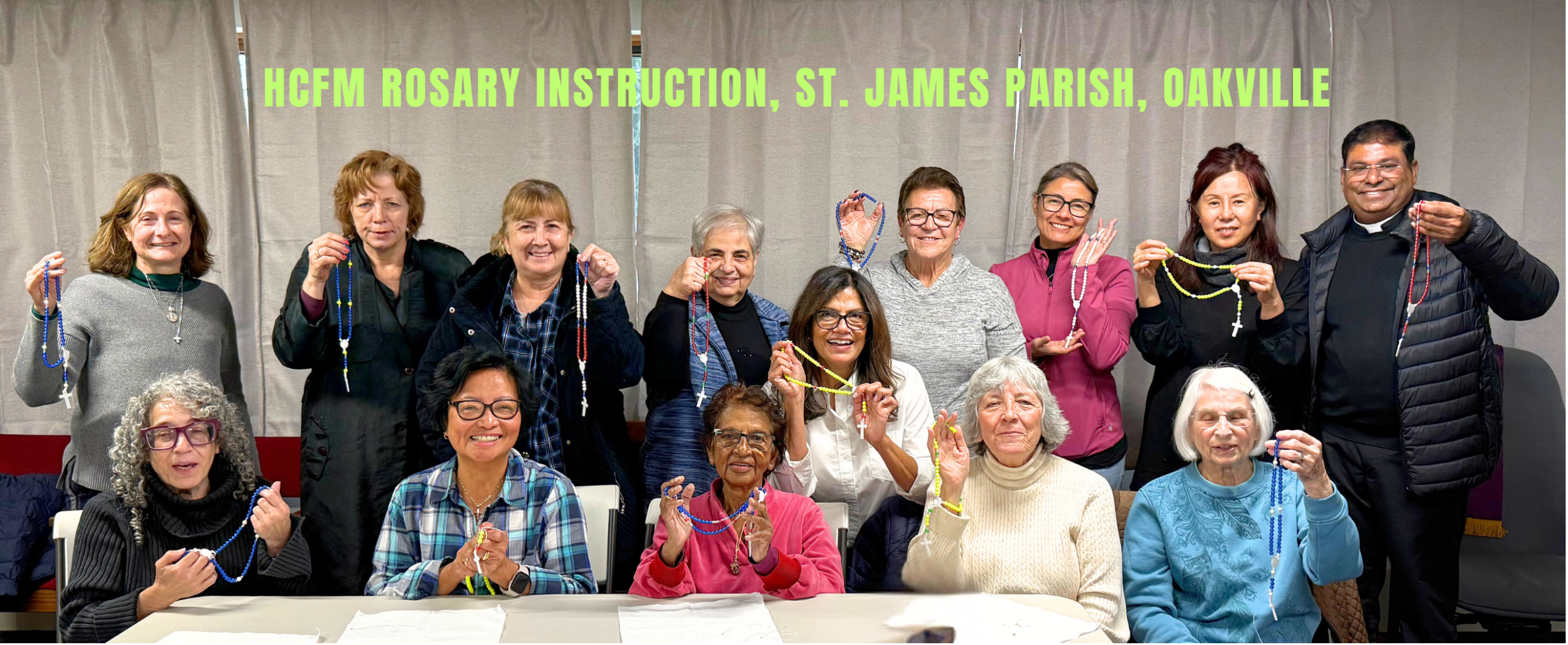HCFM Rosary Instruction, St. James Parish, Oakville